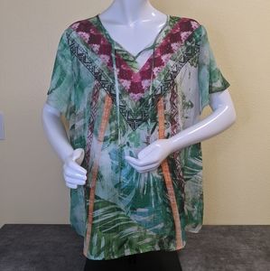 3/$10💲CJ BANKS Blouse